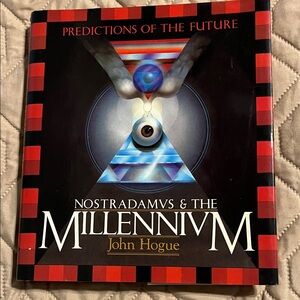 Nostradamus & The Millennium by John Hogue - Black and Red Cover